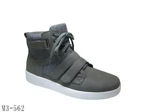 Mens gray High Top Boots Mens plaid high top sneaker boot by D.ALDO 8.5-13 VC - Picture 1 of 1