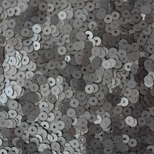 LENTEJUELAS PLANAS DE LENTEJUELAS DE 4 mm ~ GRIS HEMATITA ESCARCHA DE SEDA mate ~ Hechas en EE. UU.. - Imagen 1 de 2