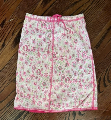 Falda Gymboree Vintage Y2K Nueva Con Etiquetas Grande 5 Años Rosa Flor 1999-2000 Foto 1 de 2