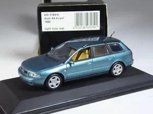 (YG-3) Minichamps 430018410 Audi A4 Avant 1999 in scala 1:43 in confezione originale - Foto 1 di 3