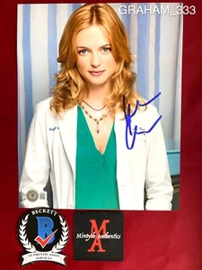 Foto firmada autografiada de Heather Graham 8x10 Scrubs Beckett certificado de autenticidad - Imagen 1 de 4