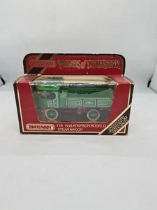Vintage MATCHBOX YESTERYEAR Y18 ATKINSON MODEL D STEAM WAGON LAKE GOLDSMITH New - Picture 1 of 7