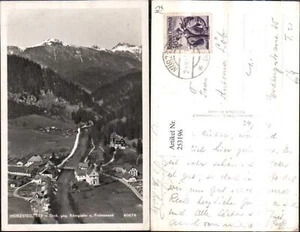 253196,Mürzsteg Teilansicht m. Jagdschloss geg. Königsalm u. Proleswand - Picture 1 of 1