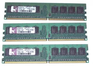 3x 512MB Kingston Memory DDR2 PC2-4200 533MHz KF6761-ELG37 Non-ECC - Picture 1 of 1