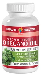 ACEITE DE ORÉGANO, MEDITERRÁNEO SALVAJE (1 BOTELLA, 60 CÁPSULAS) - Imagen 1 de 2