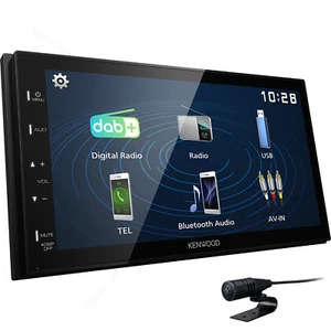Autoradio Monitor 2 din Schermo Touch DAB Bluetooth USB Aux-In 3 RCA Retrocamera - Foto 1 di 8