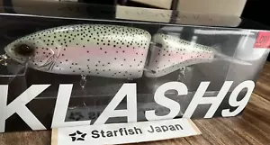 DRT KLASH 9 RAINBOW-1 Low Floating Swimbait Glide Bait Bass Fishing Japan Lure - Picture 1 of 6