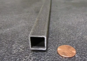 4130 Steel Square Tube,  5/8" Square x .049" Wall x 72" Length - Picture 1 of 2