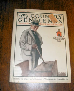 The Country Gentleman Magazine December 1st 1923 School Days, Politics, Carnival - Picture 1 of 8