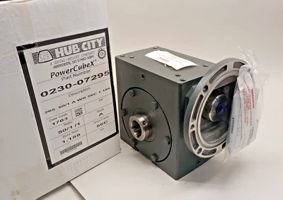 Hub City 0230-07295 Gear Reduction Box Model 265 Ratio 50:1 Style A WR 56C 1.188 - Image 1 of 4