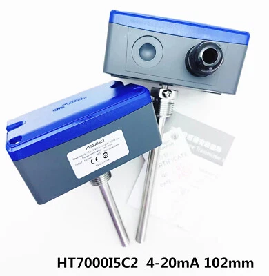 1pcs Johnson HT7000I5C2 4-20mA 102mm Immersion Water Pipe Temperature Sensor - Image 1 of 4