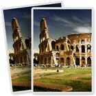 2 x Vinyl Stickers 7x10cm - Roman Colosseum Italy Rome  #8979