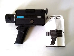 Fotocamera Keystone Power Zoom occhio elettrico XL 500 pellicola NON TESTATA/PER PARTI con CUSTODIA - Foto 1 di 12