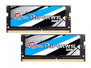 16GB G.Skill 2400MHz DDR4 SO-DIMM Memory (CL16) 1.20V PC4-19200 Ripjaws 2x8GB - Picture 1 of 1