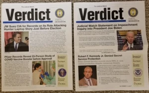 Verdict 2023- News Publication from Judicial Watch- Vol. 29 Issues 11-12 - Picture 1 of 1