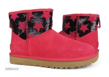 red sparkly uggs