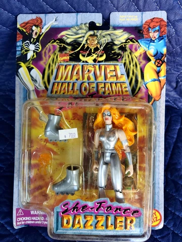 DAZZLER Marvel Comics Hall of Fame She-Force 1997 Action Figure Toy Biz Cover