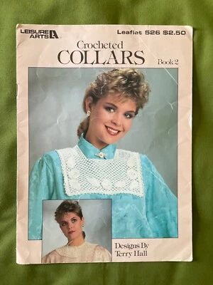 Leisure Arts Crocheted Collars Book 2 Leaflet 526 TERRY HALL GOOD - Image 1 of 2