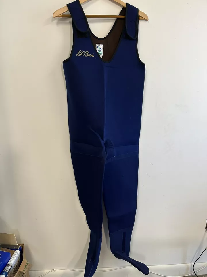 Vintage LL Bean Neoprene Stocking Foot Waders by Streamline womens 12 - Image 1 of 4