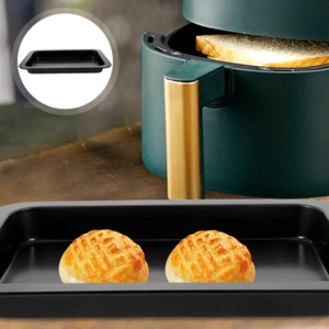 Rechteckige Backform, rechteckige Backform für Kuchen, Kekse, wiederverwendbare - Bild 1 von 12