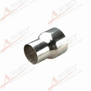 TUBO ADAPTADOR REDUCTOR TURBO/ESCAPE SOLDABLE ACERO INOXIDABLE 2.5" A 3.5" - Imagen 1 de 5