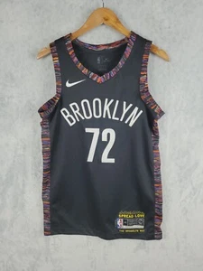 Nike Brooklyn Nets Biggie Basketball Jersey Men Sz S (40) Swingman Spread Love - Picture 1 of 11
