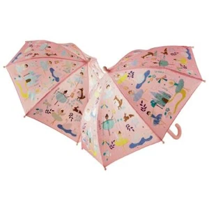 Kids Umbrella Enchanted Fairy Brolly Colour Changing Floss & Rock Rain Accessory - Picture 1 of 1