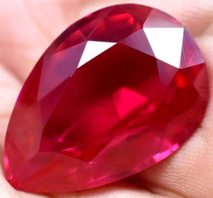 Natural 43.60 Ct Mogok Pink Huge Ruby  Sparkling GGL Certified Loose Gemstone - Picture 1 of 10