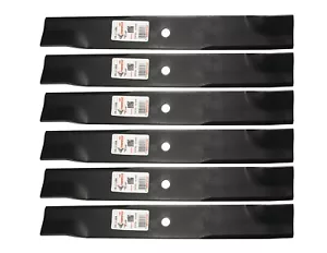 Rotary® 11856 6 Mower Blades for Hustler® 601124(X)(Y) 797696 54" Deck - Picture 1 of 6