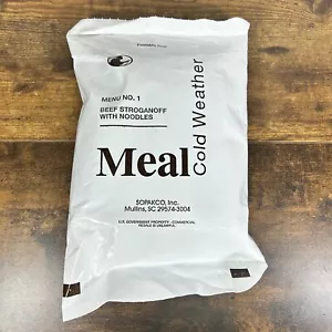 USGI Mahlzeit kaltes Wetter #1 MCW Militärration MRE *OHNE HEIZUNG* - Bild 1 von 3
