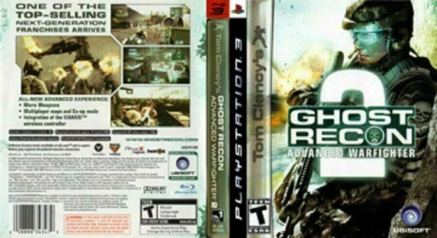 Tom Clancy's Ghost Recon Advanced Warfighter 2 [PS3] Excellent Condition! - Image 1 of 1