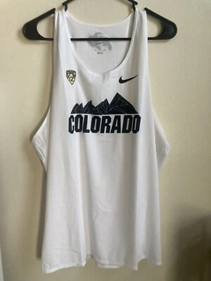 New! Nike Team Issued PAC12 Authentic Colorado Buffaloes Singlet Women’s XL - Image 1 of 4