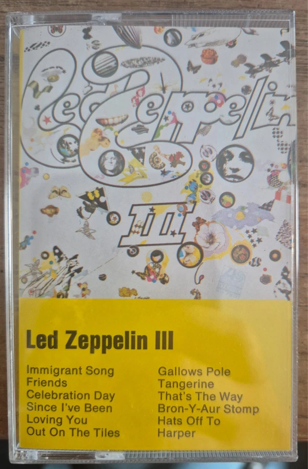 Led Zeppelin III Cassette, Brand NEW, Atlantic LC0121 - Image 1 of 2