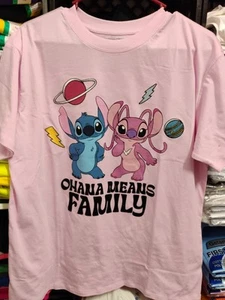 Stitch And Angel Ohana Means Family T Shirt. ( Size Lg) - Picture 1 of 4