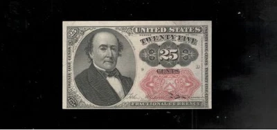 United States, 1874, 25 Cents Fractional Currency, CRISP EF+/aUNC! - Image 1 of 2