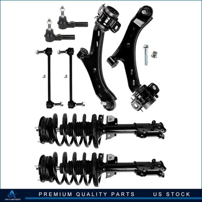 Front Struts Control Arms Sway Bars Suspension For 2005 - 2010 Ford Mustang - Image 1 of 4