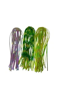 8" FlashM Replacement Silicone Skirts 10 pack (Select Color) - Picture 1 of 2