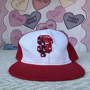 Talla 7 1/2 - Gorra New Era Gigantes de San Francisco Estrellas Rayas Bandera Americana - Imagen 1 de 6