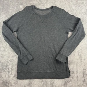 Lululemon Sweatshirt Womens M/L Gray Crewneck Lightweight Athletic Pullover - Picture 1 of 5