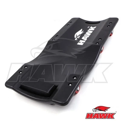 HAWK PROFESSIONAL LOW PROFILE CAR VAN CREEPER CRAWLER BOARD 6 WHEELS 250LBS LOAD - Image 1 of 4