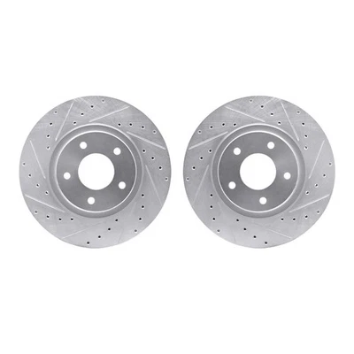 Dynamic Friction 7002-20020 Disc Brake Rotor Set For 98-06 Jaguar XJR XK8 XKR - Image 1 of 4