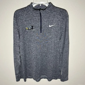 Nike Running Memphis Grizzlies Grey Heather 1/4 Zip DriFit Pullover Herren Gr. L - Bild 1 von 10