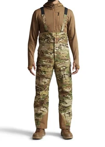 Sitka Arrowhead Wet Weather Multicam Hunting Bibs- (B) LT - Picture 1 of 2