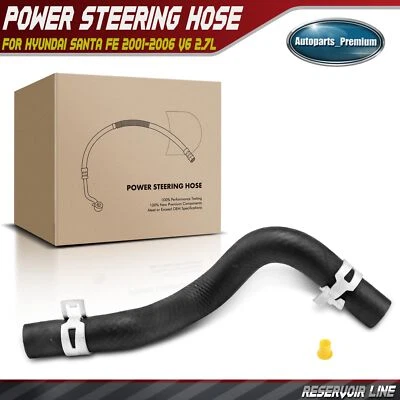 Power Steering Reservoir Hose for Hyundai Santa Fe 2001 2002 2003-2006 V6 2.7L - Image 1 of 4