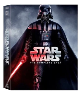 Star Wars: Die komplette Saga 1-6 DVD (I,II,III,IV, V, VI, 12-Disc Box Set) Neu - Bild 1 von 4
