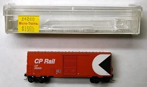 MTL Micro-Trains 24260 Canadian Pacific CP Rail CP 55935 vagone box 40 piedi - Foto 1 di 1