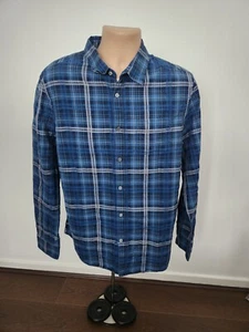 Woolrich Cotton Plaid Button Down Shirt Mens USA L EU XL - Picture 1 of 7