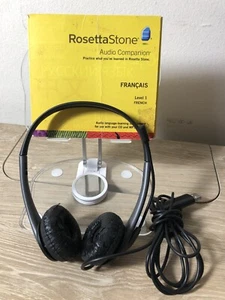Rosetta Stone Audio Companion Francais Level 1 French Headphones Missing Disc 1 - Picture 1 of 16