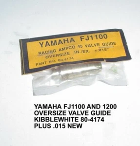 KIBBLEWHITE 80-4174 +0.015" OVERSIZE VALVE GUIDE INTAKE EXHAUST FJ1100 1200 - Picture 1 of 2