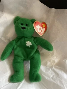 Ty Beanie Baby ~ KICKS the Soccer Bear. 1999 CLEAN AND GREAT - Picture 1 of 4